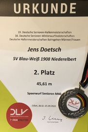 Senioren-DM Speerwurf